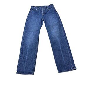 Old Navy Womens Sky Hi Straight Extra High-Rise Jeans Size 4 Blue Denim